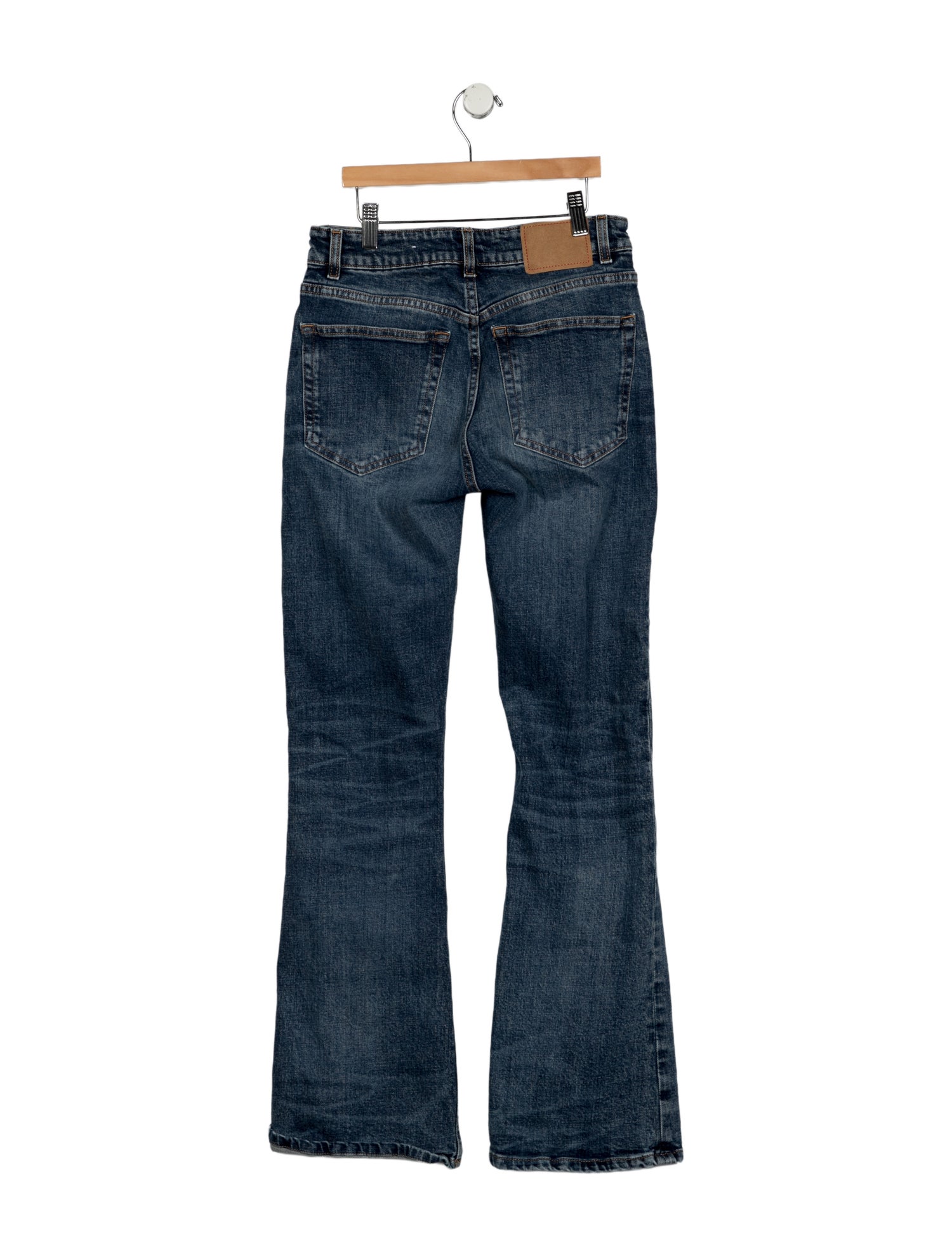 Jeanerica Mid-Rise Wide Leg Jeans
