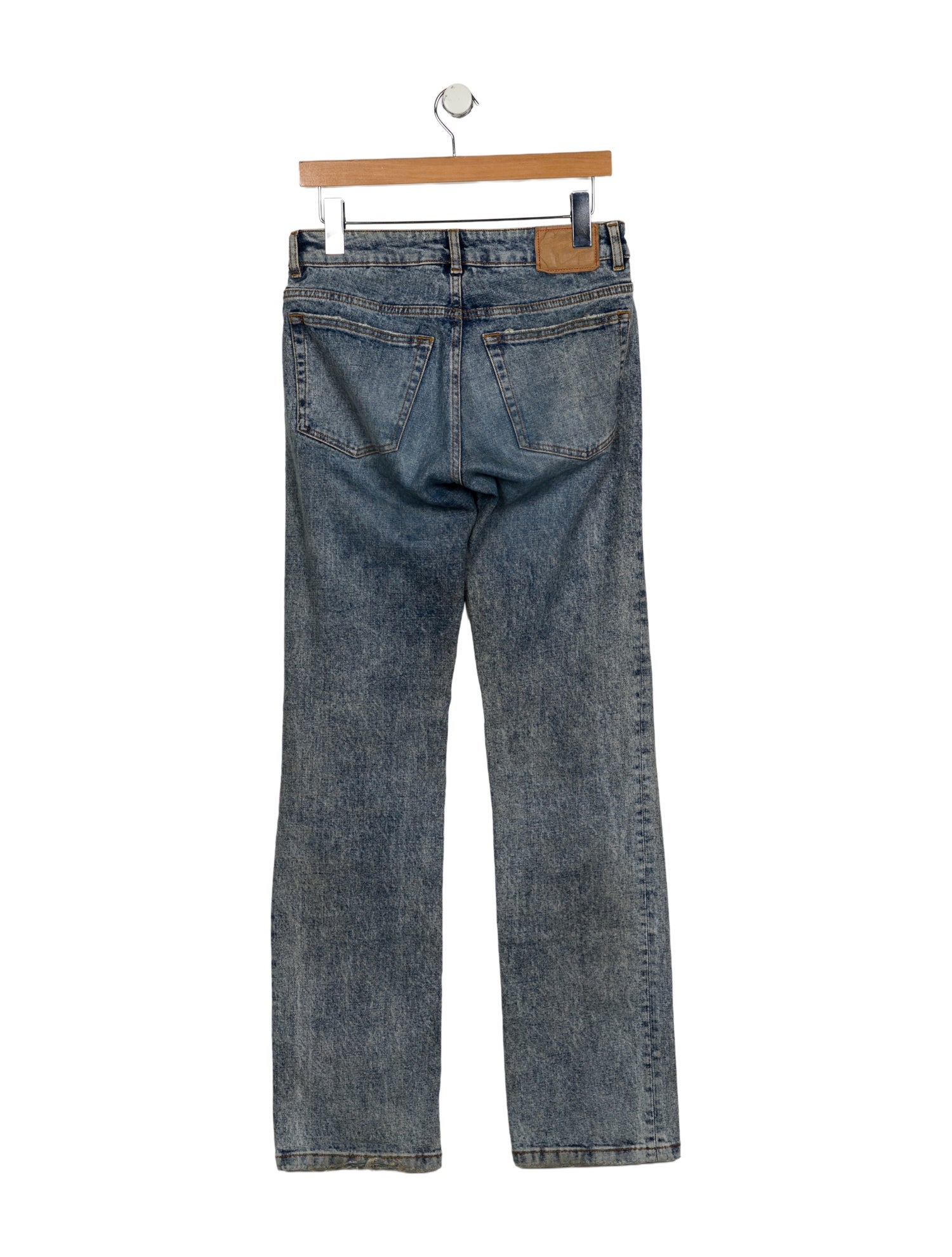 Jeanerica Mid-Rise Straight Leg Jeans