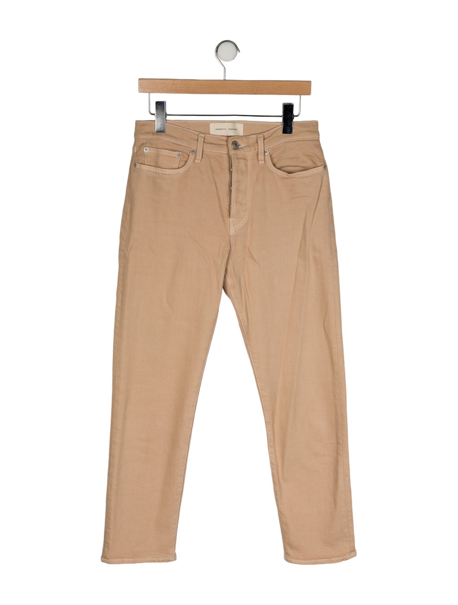 Jeanerica Mid-Rise Straight Leg Jeans