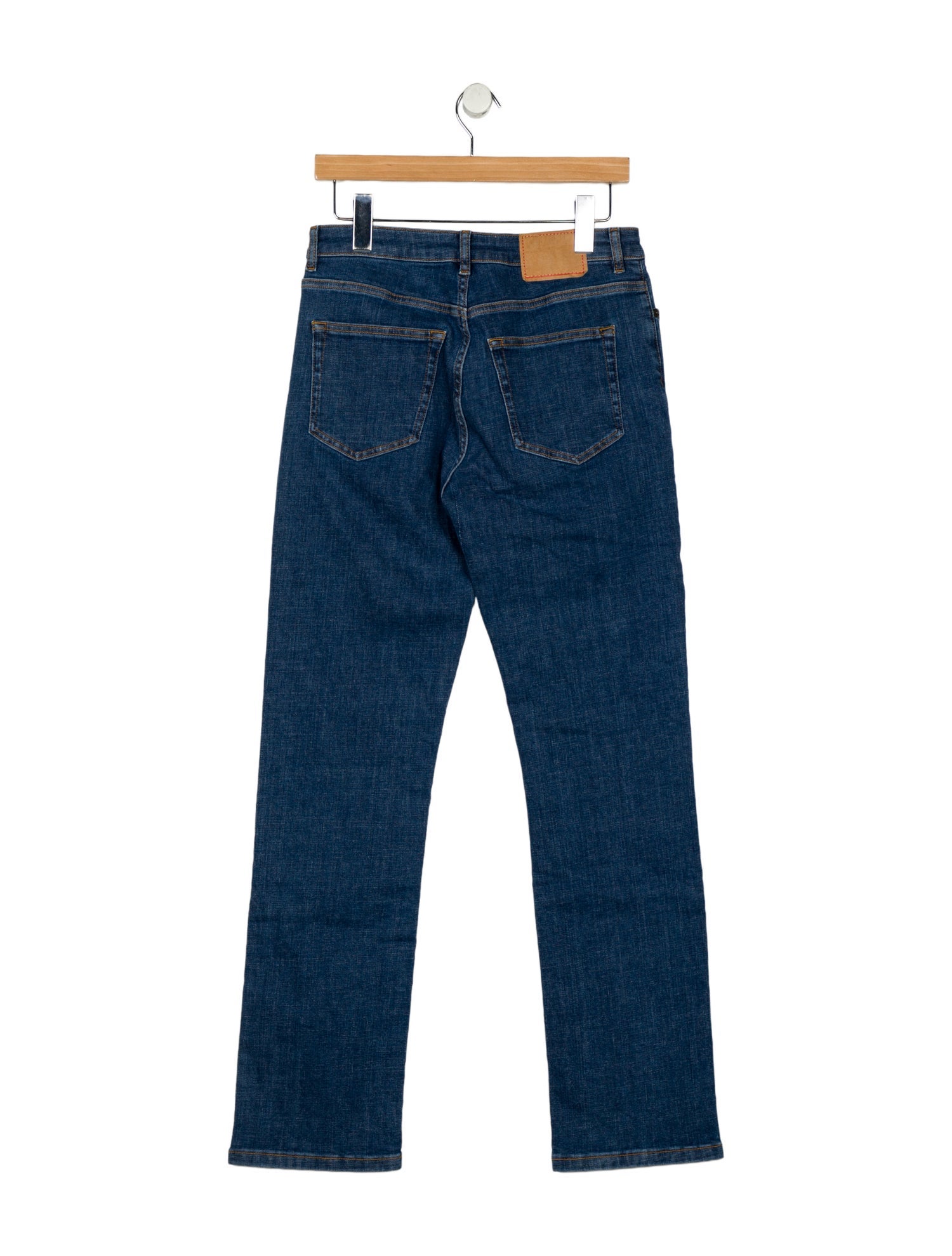 Jeanerica Mid-Rise Straight Leg Jeans