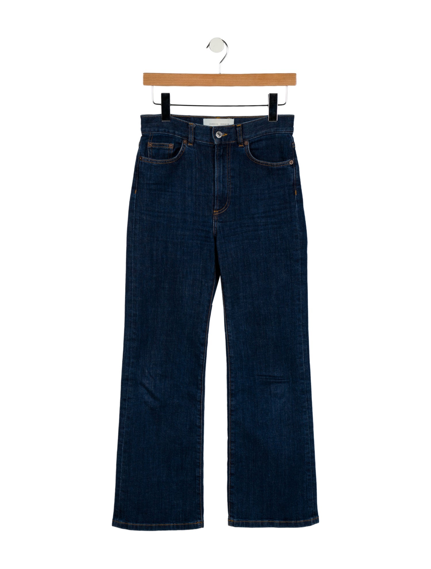 Jeanerica Mid-Rise Wide Leg Jeans