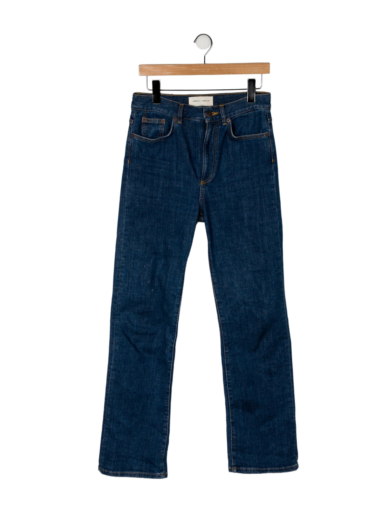 Jeanerica High-Rise Straight Leg Jeans