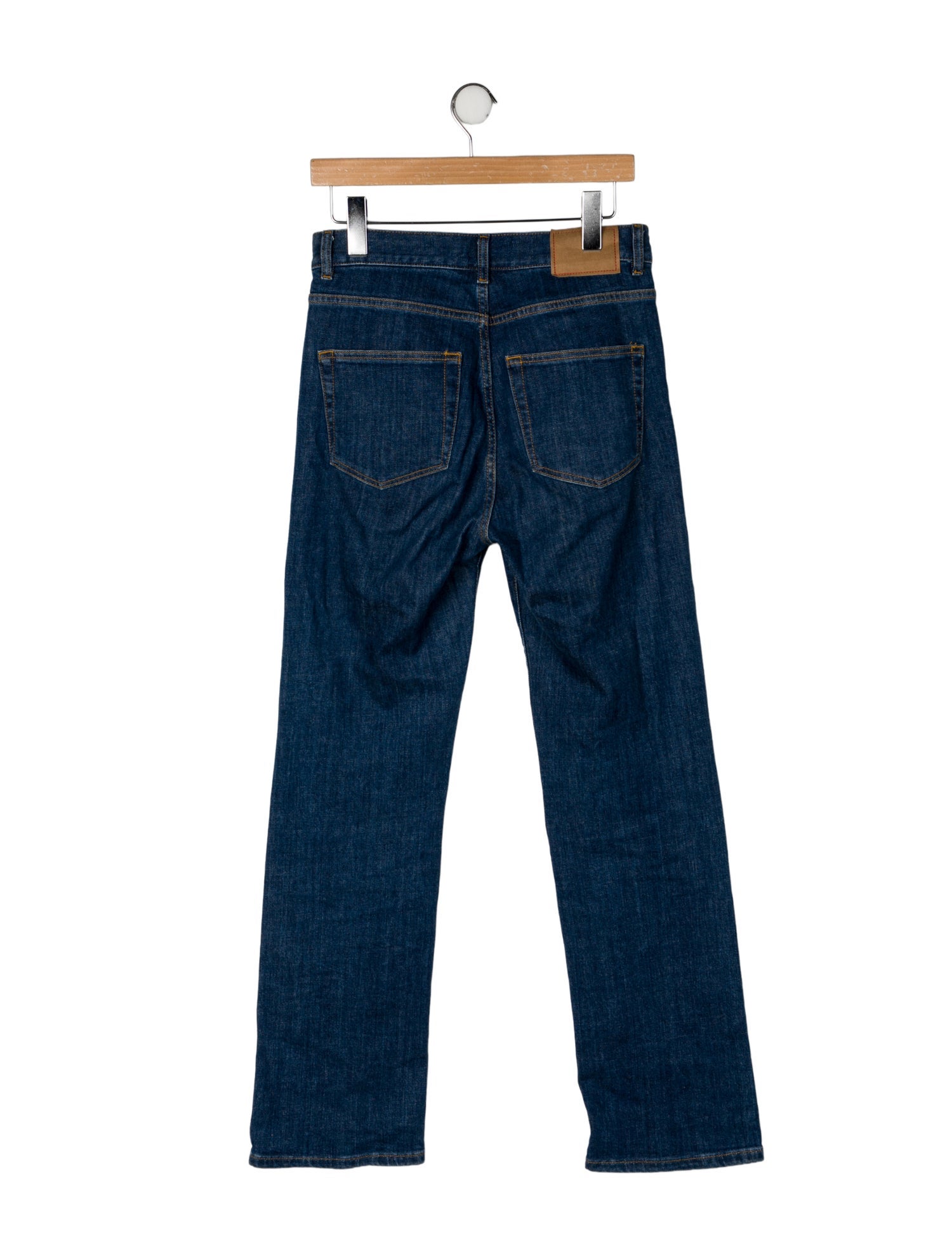 Jeanerica High-Rise Straight Leg Jeans