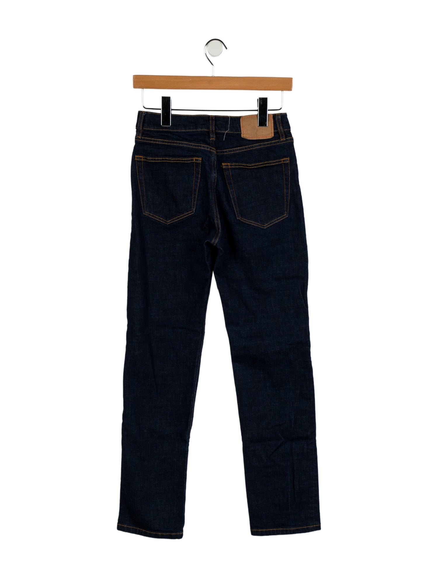 Jeanerica Mid-Rise Straight Leg Jeans