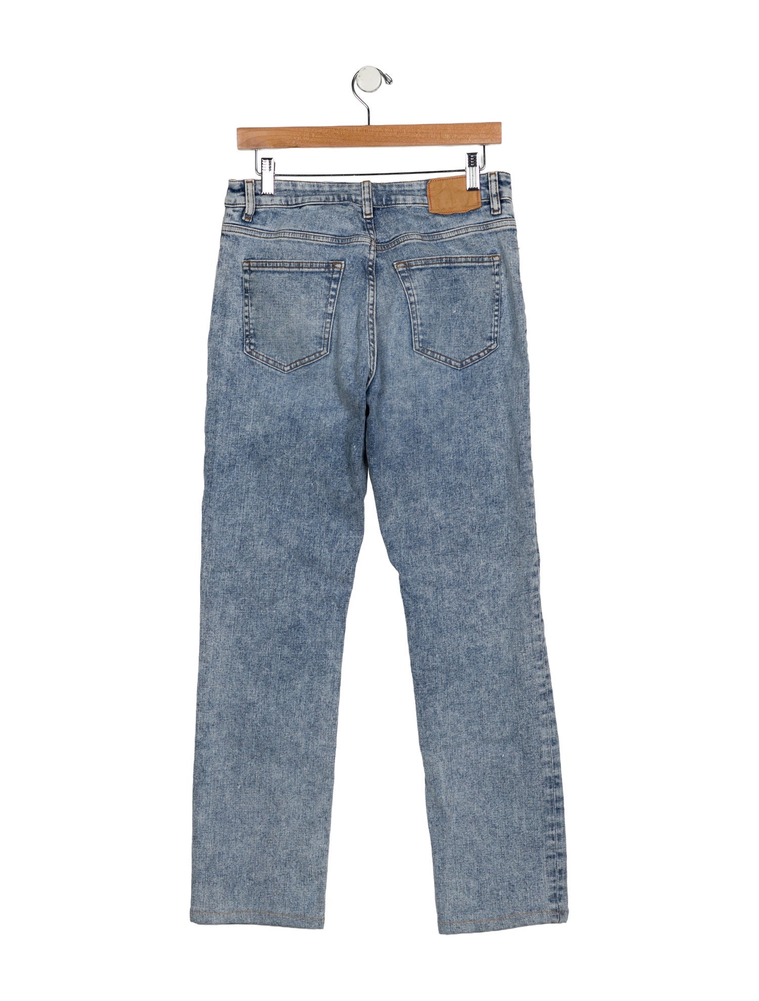 Jeanerica Mid-Rise Straight Leg Jeans