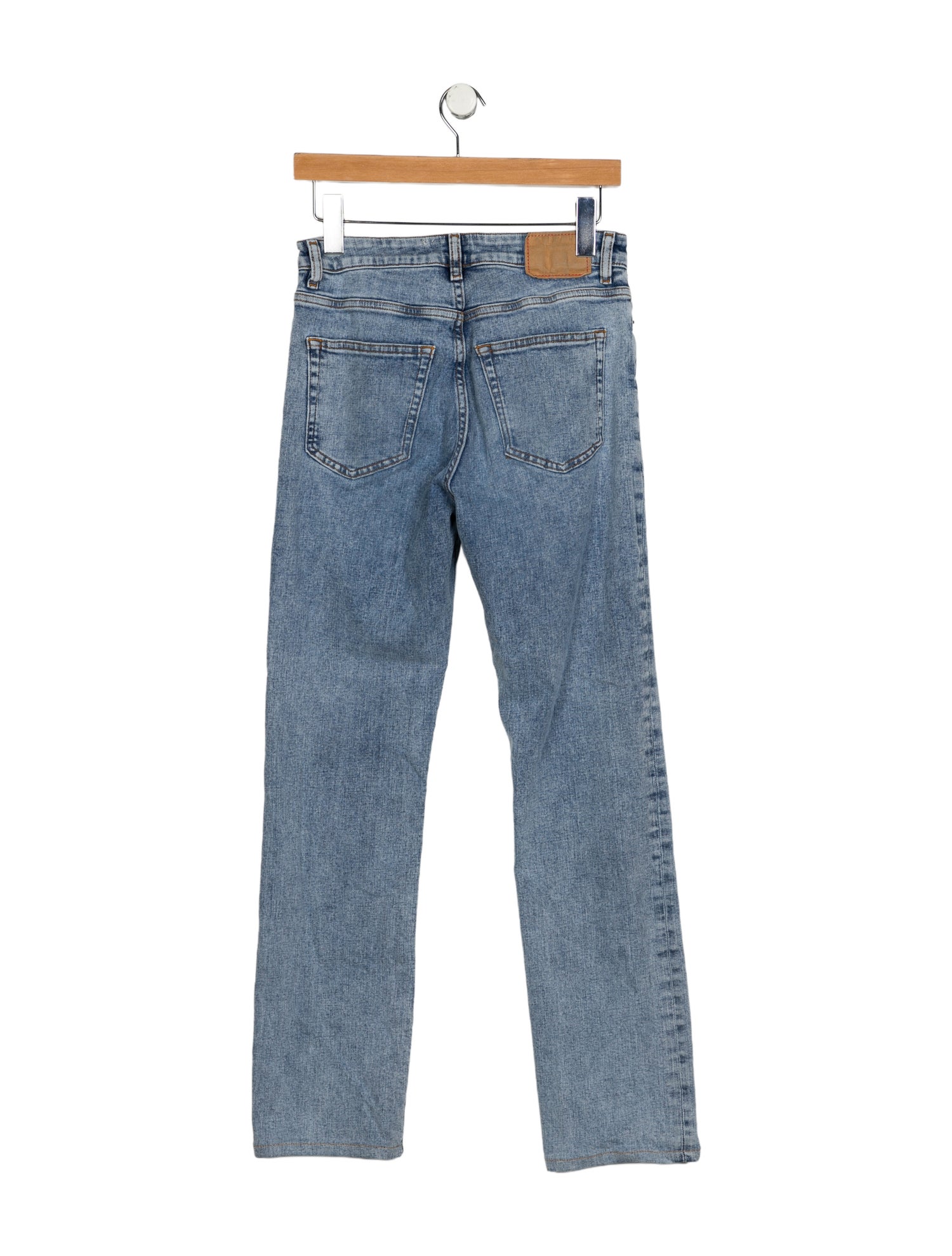 Jeanerica Mid-Rise Straight Leg Jeans