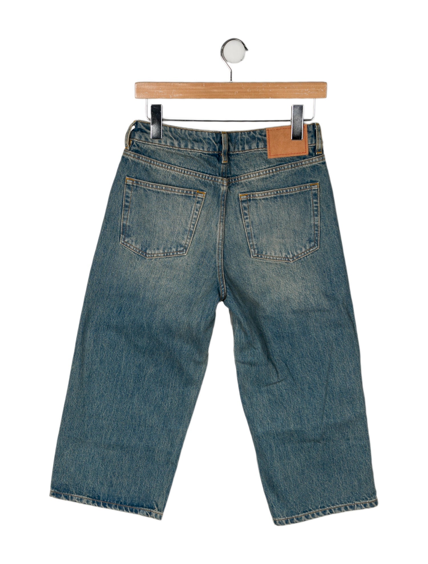 Jeanerica Mid-Rise Wide Leg Jeans
