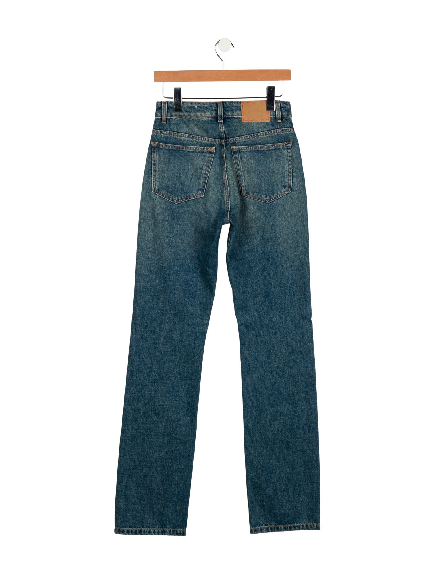 Jeanerica Mid-Rise Straight Leg Jeans