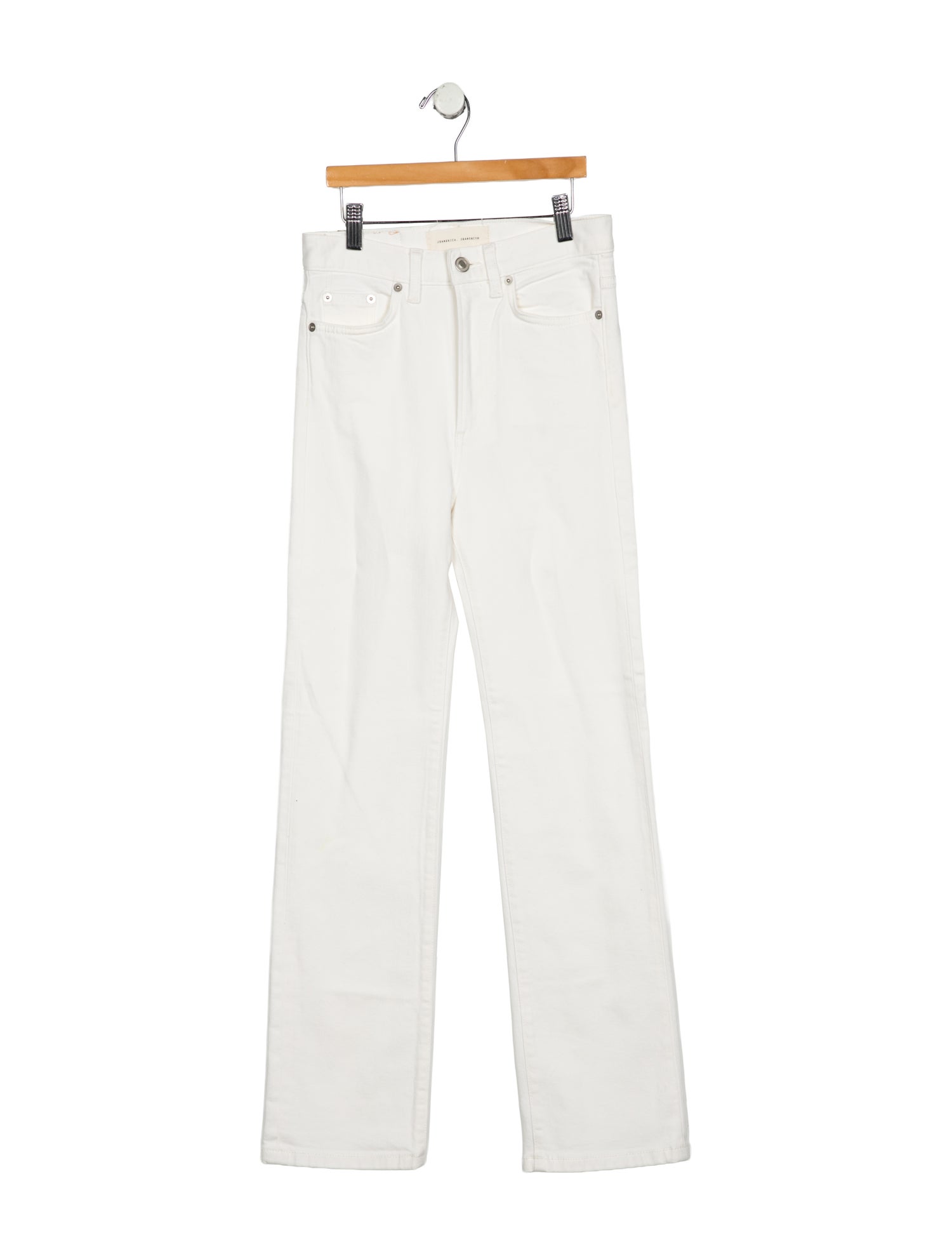 Jeanerica High-Rise Straight Leg Jeans