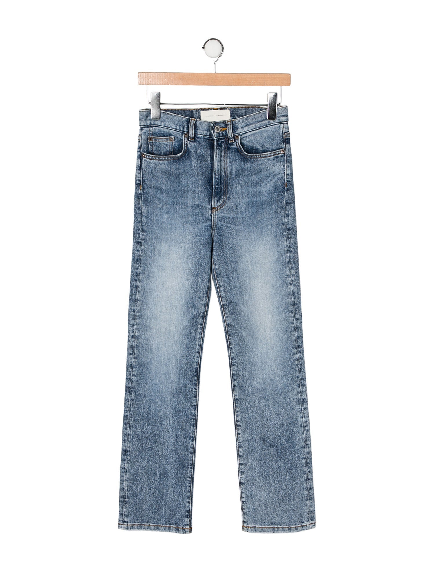 Jeanerica High-Rise Straight Leg Jeans