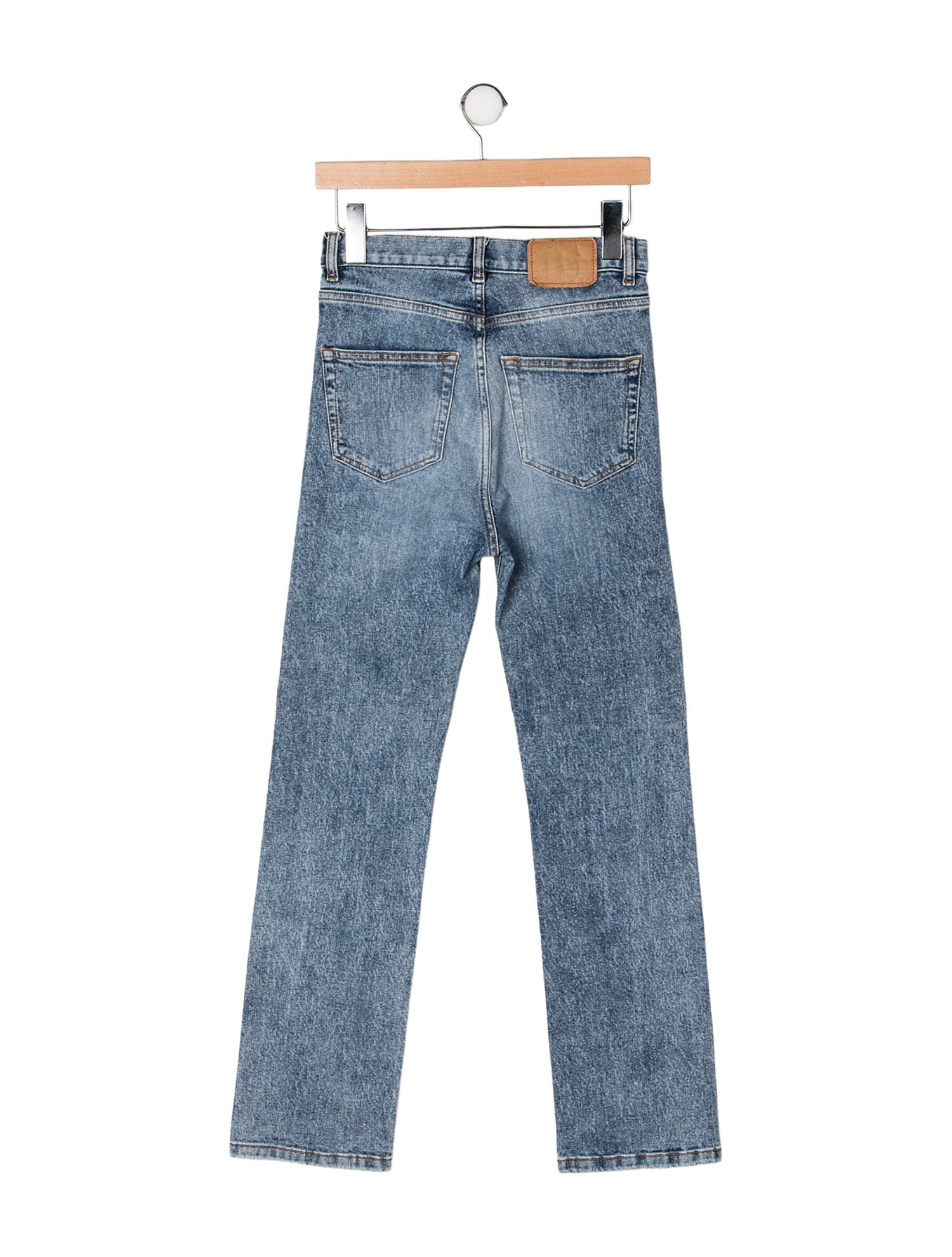 Jeanerica High-Rise Straight Leg Jeans