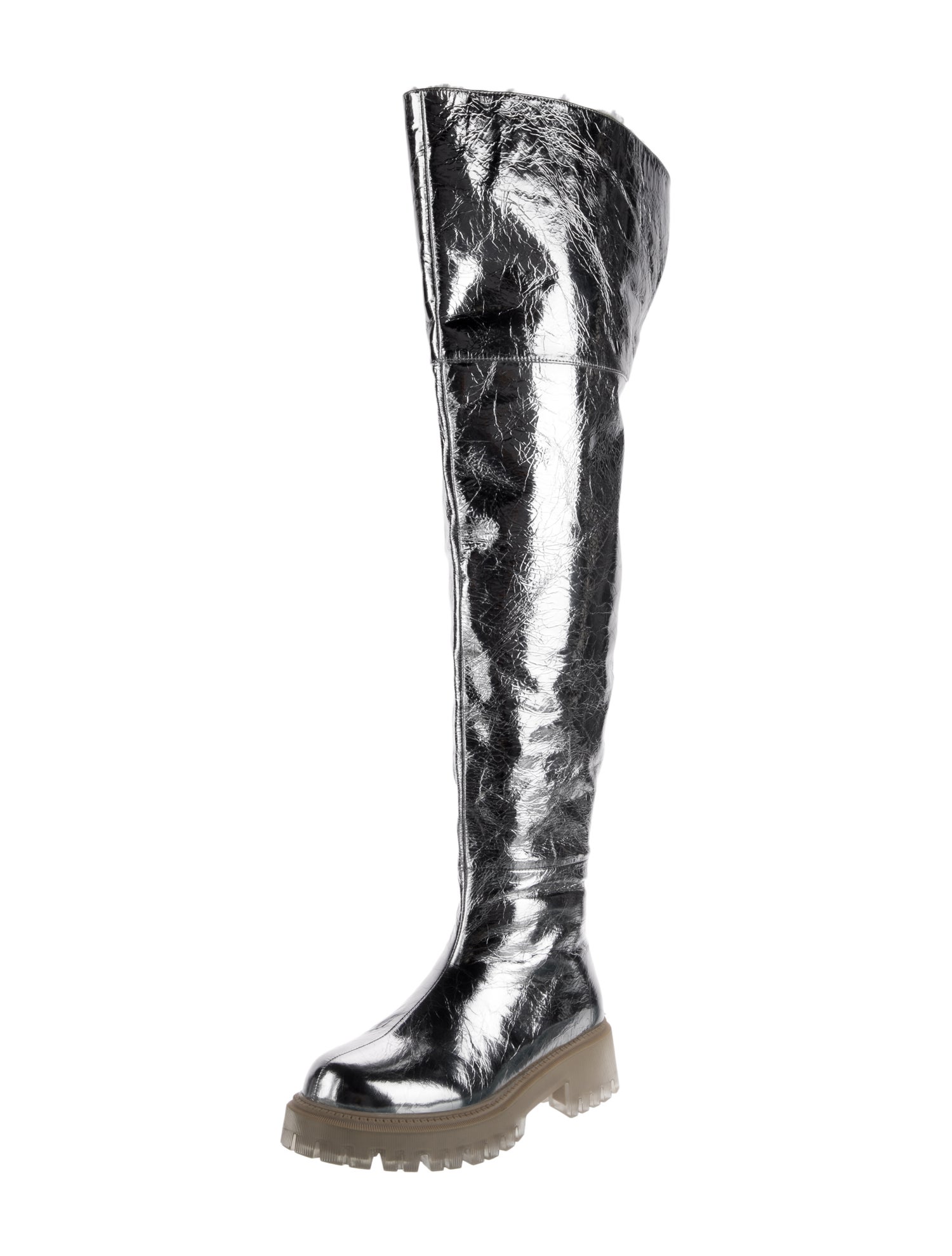 Jennifer Le Patent Leather Boots