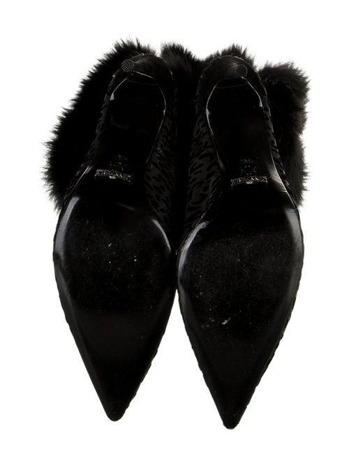 Jennifer Le Mesh Animal Print Boots