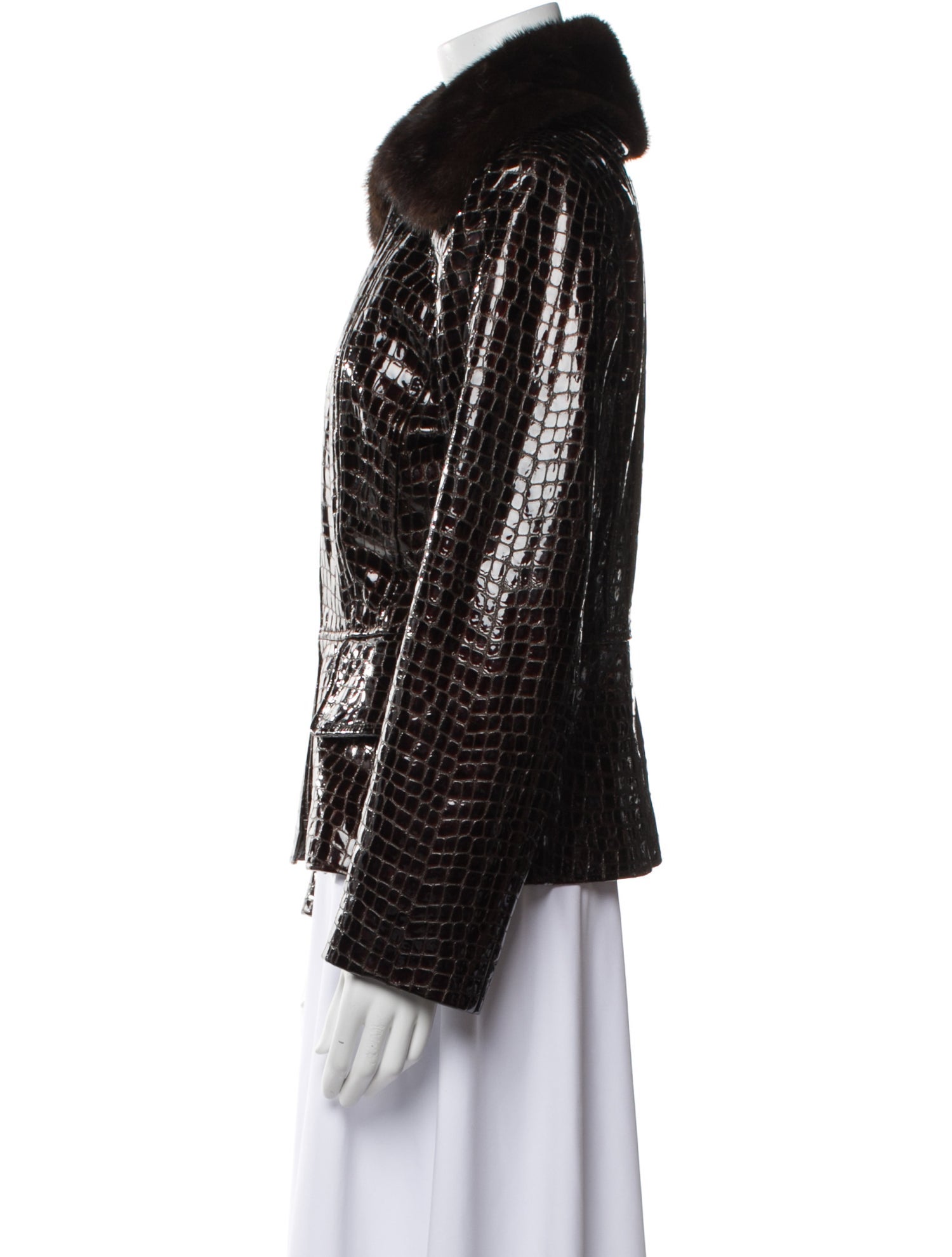 Janucci Patent Leather Jacket