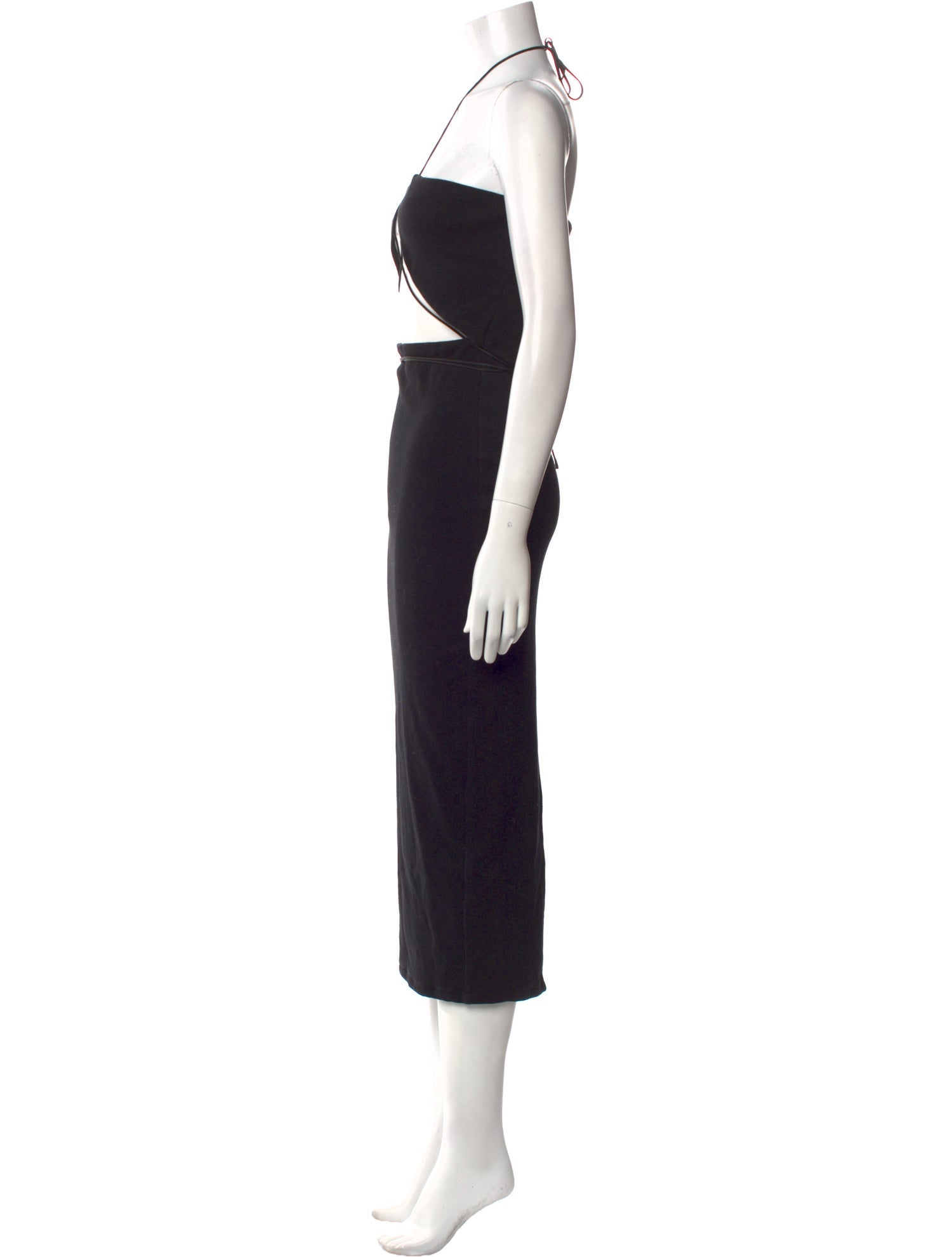 Johansen Square Neckline Midi Length Dress