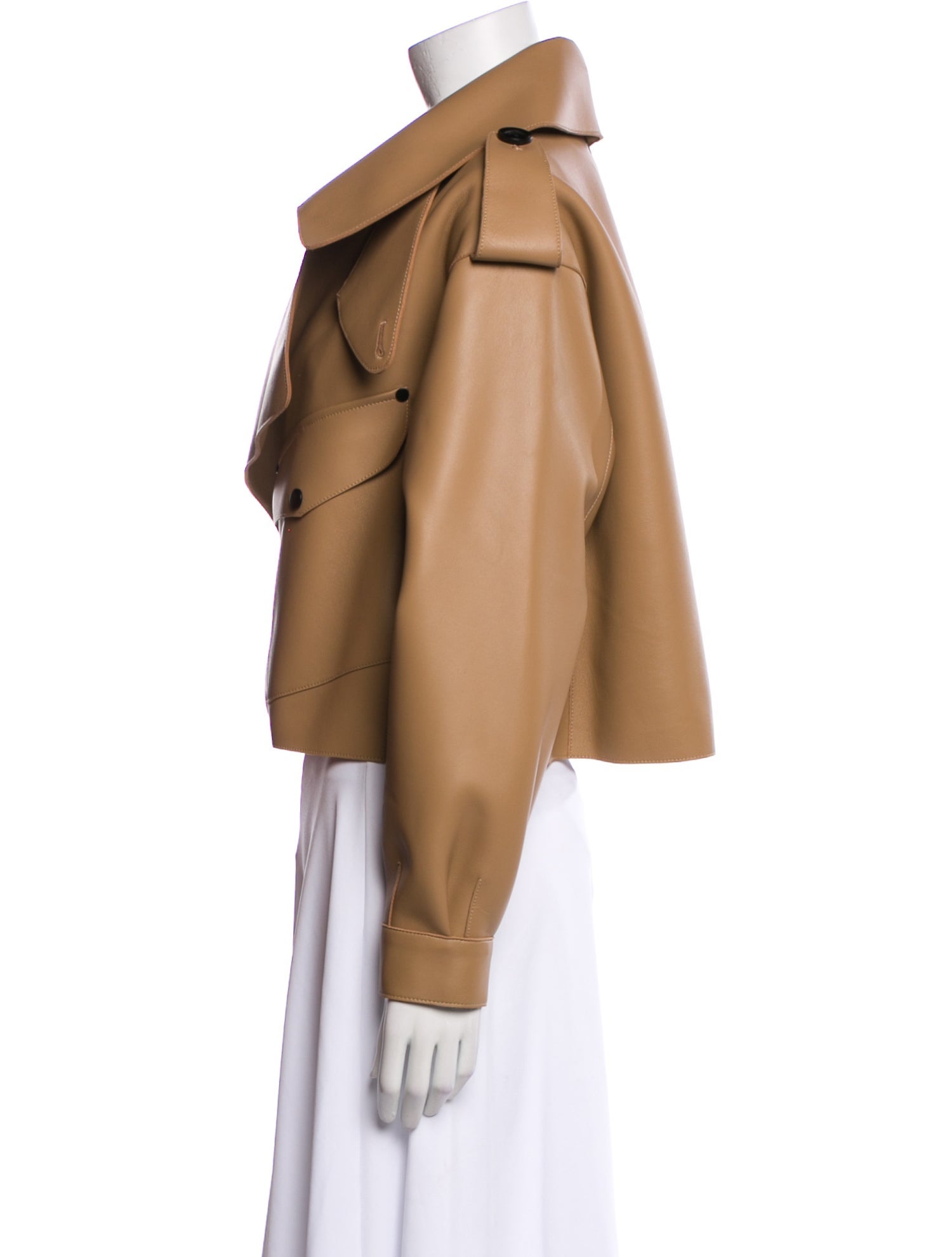 Jane & Tash Leather Biker Jacket