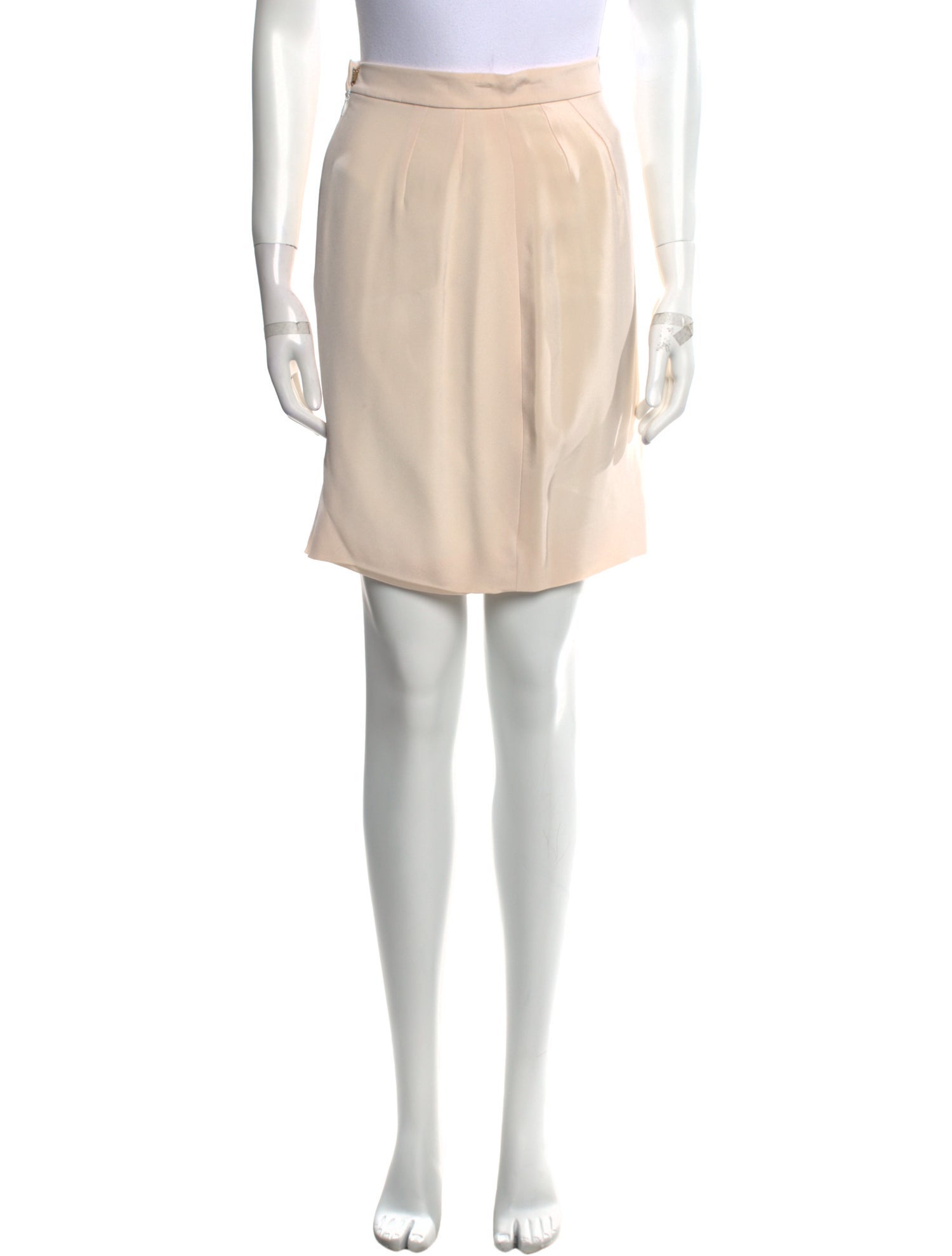 Joanna Mastroianni Silk Knee-Length Skirt