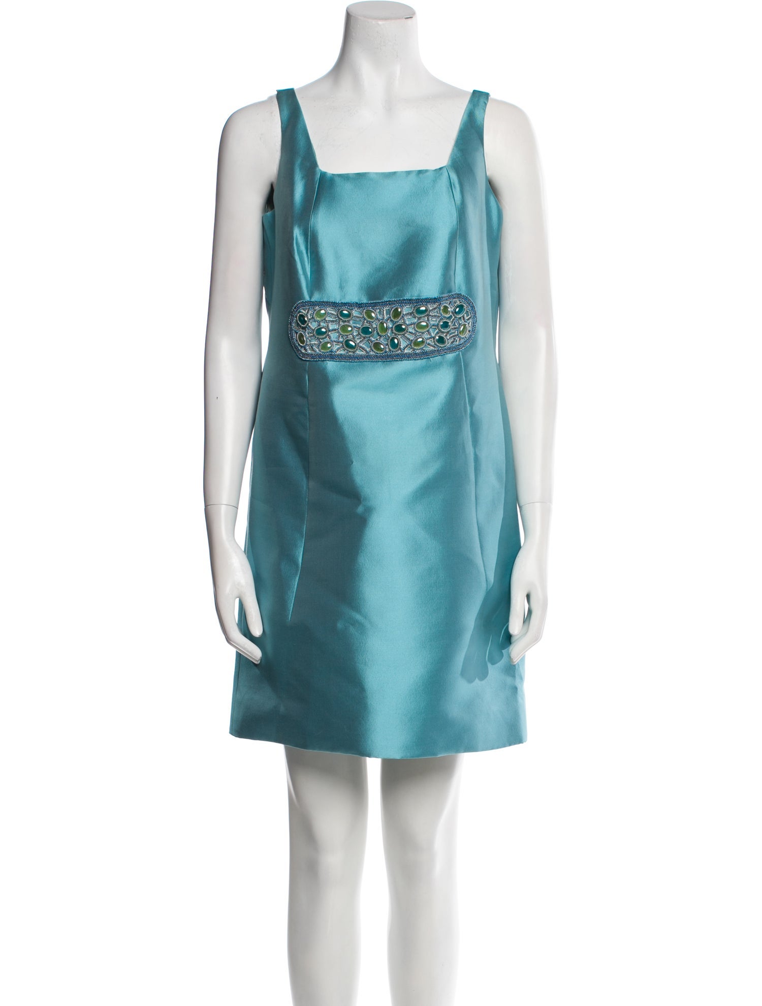 Joanna Mastroianni Silk Mini Dress