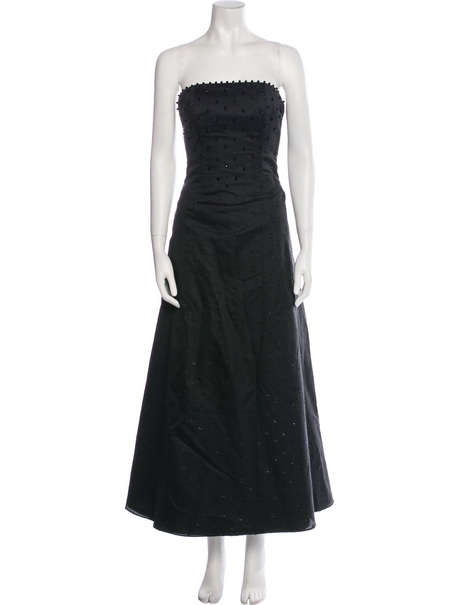 Joanna Mastroianni Silk Midi Length Dress