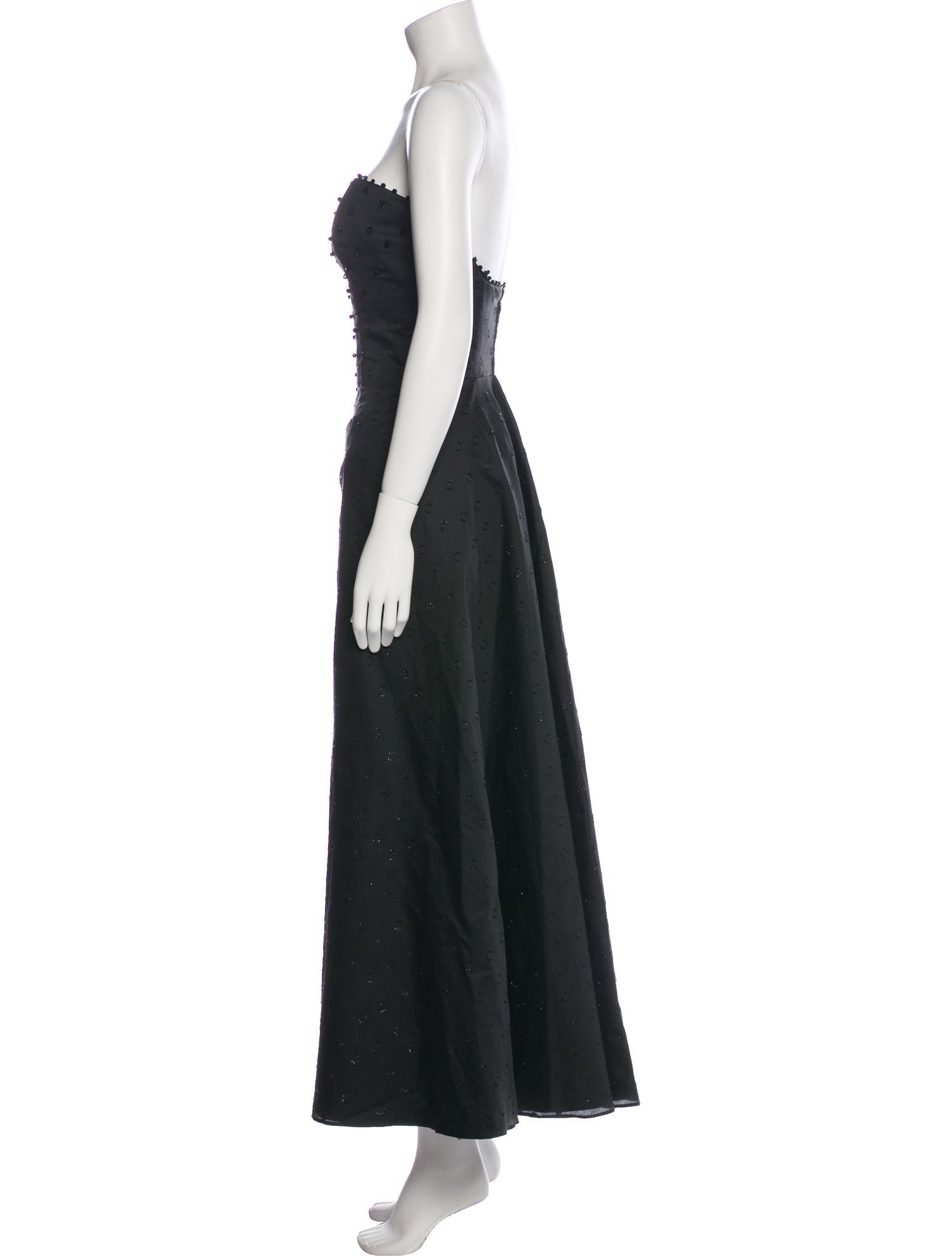 Joanna Mastroianni Silk Midi Length Dress