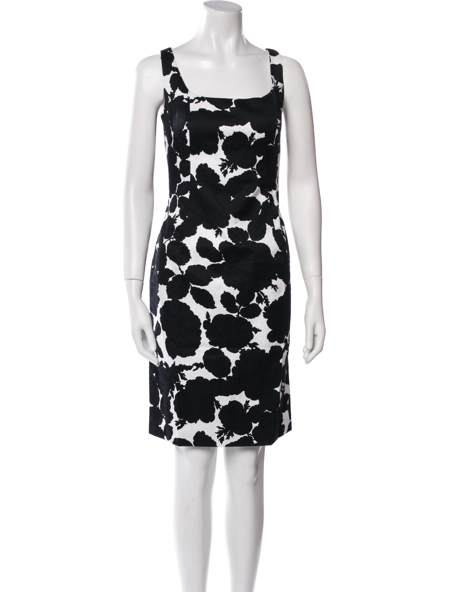 Joanna Mastroianni Silk Knee-Length Dress