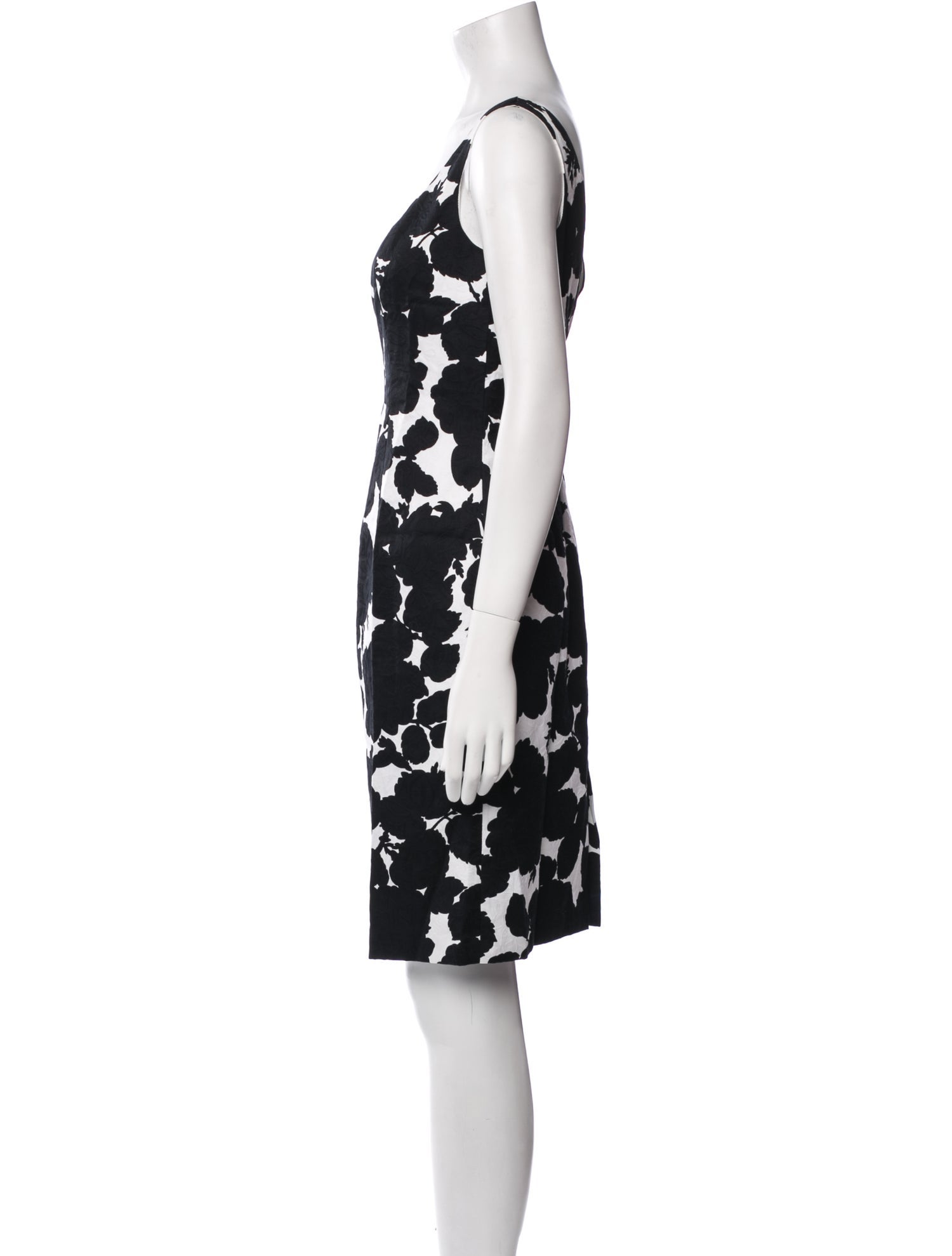Joanna Mastroianni Silk Knee-Length Dress