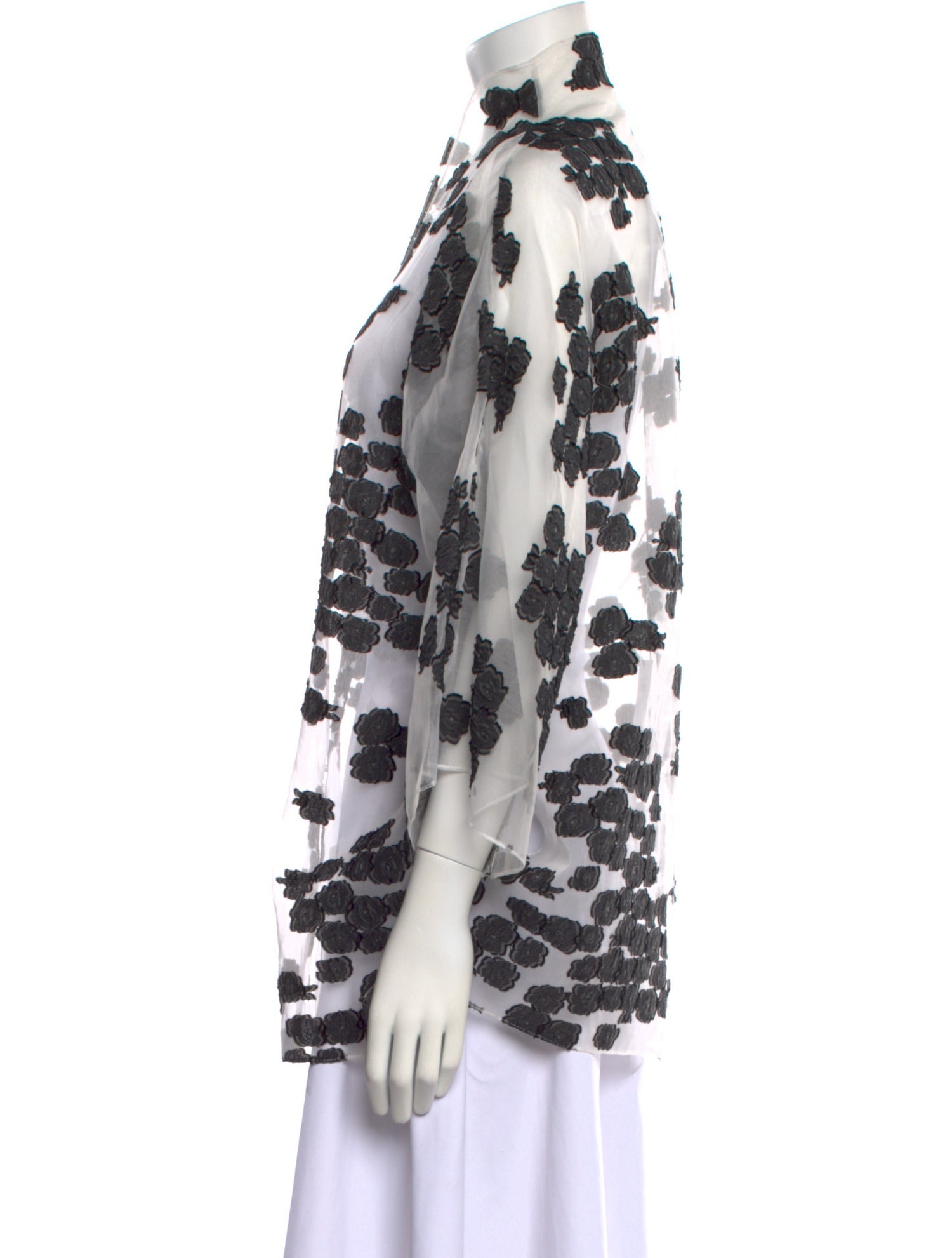 Joanna Mastroianni Printed V-Neck Tunic