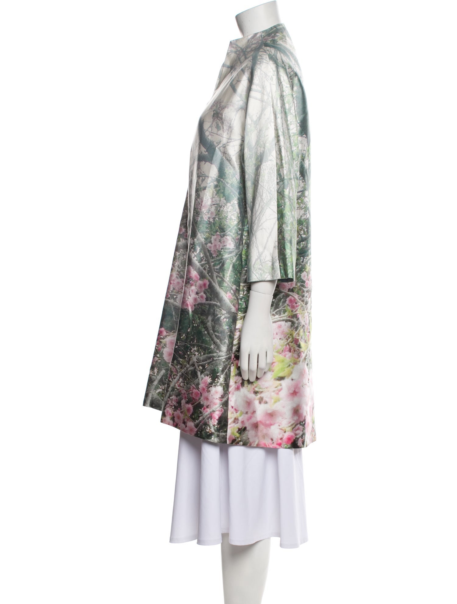 Joanna Mastroianni Silk Printed Jacket