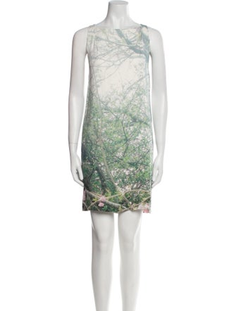 Joanna Mastroianni Printed Mini Dress