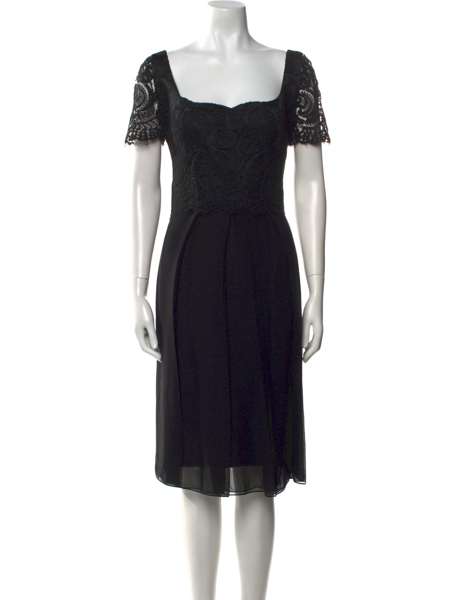 Joanna Mastroianni Silk Midi Length Dress