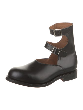 John Moore Reimagined Leather Moto Boots