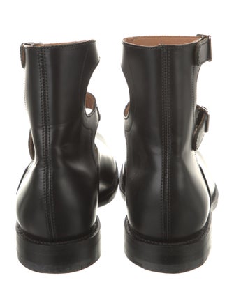 John Moore Reimagined Leather Moto Boots