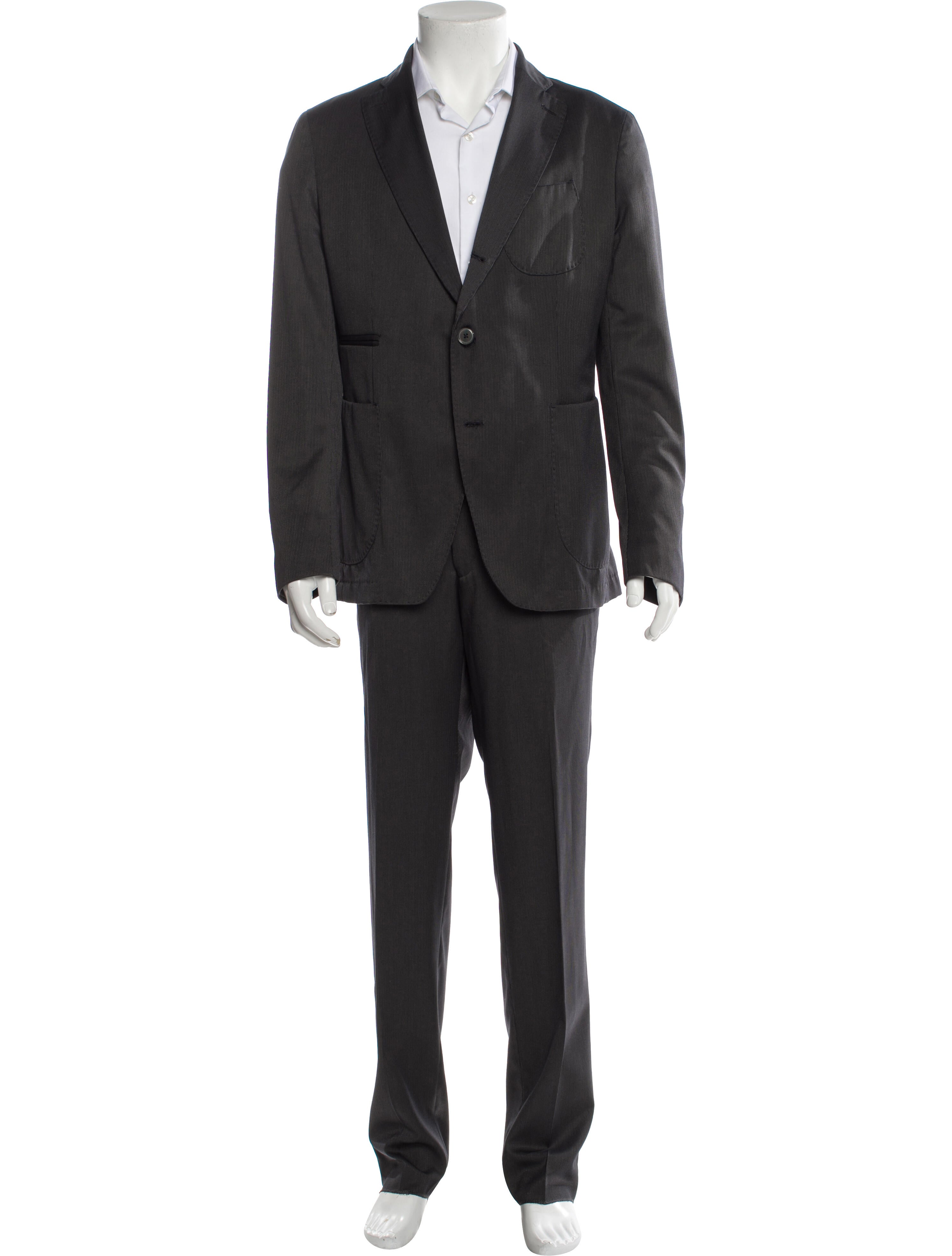 John Sheep Striped Two-Piece Suit w/ Tags