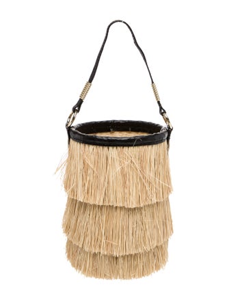 Jonathan Simkhai x Sensi Studio Straw Bucket Bag