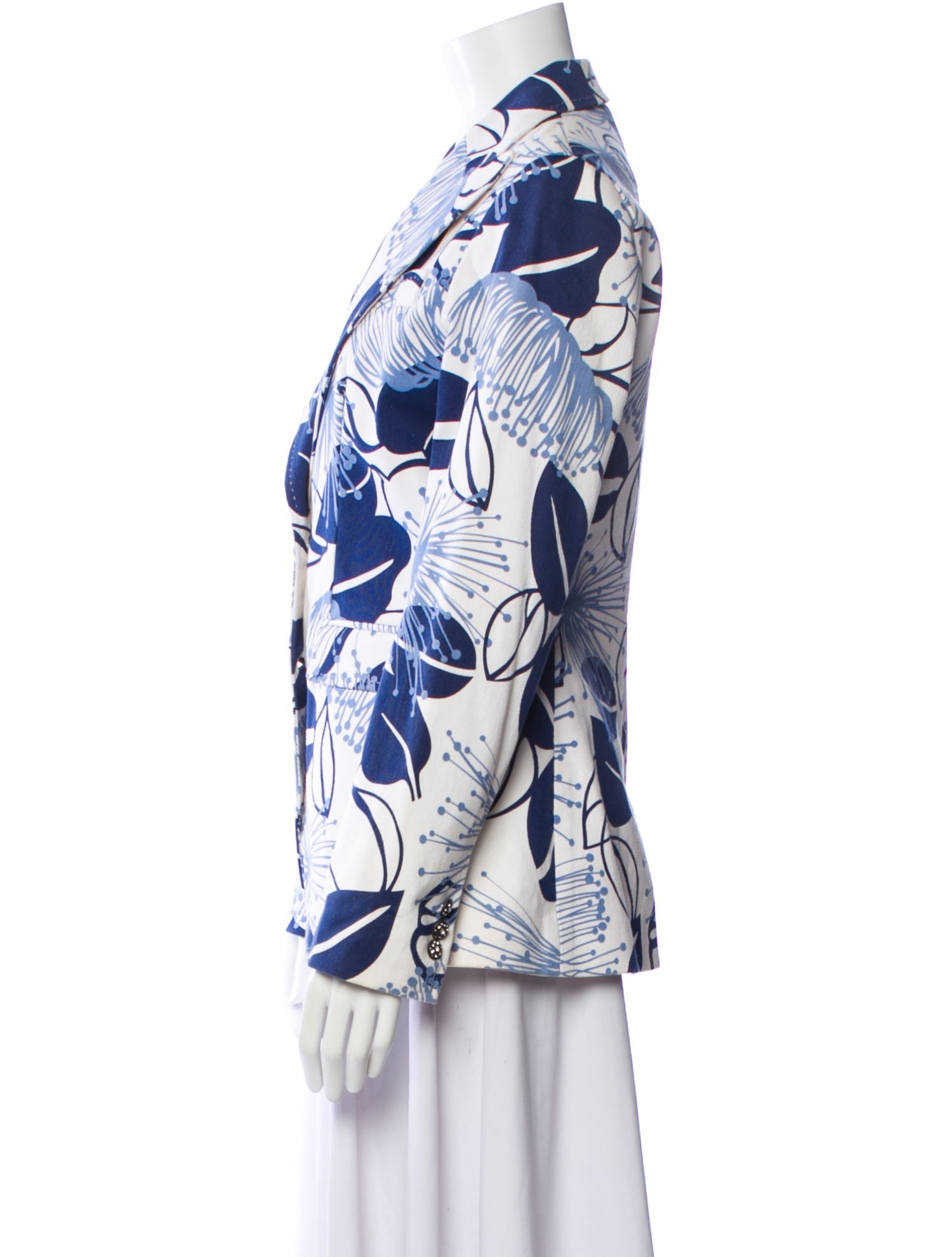 John Carlisle Printed Blazer