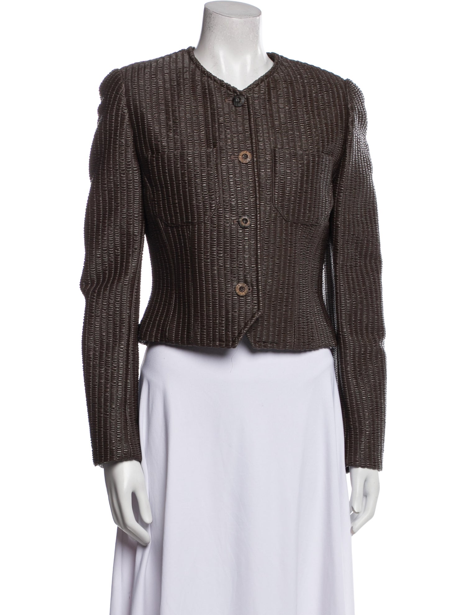 John Carlisle Tweed Pattern Evening Jacket