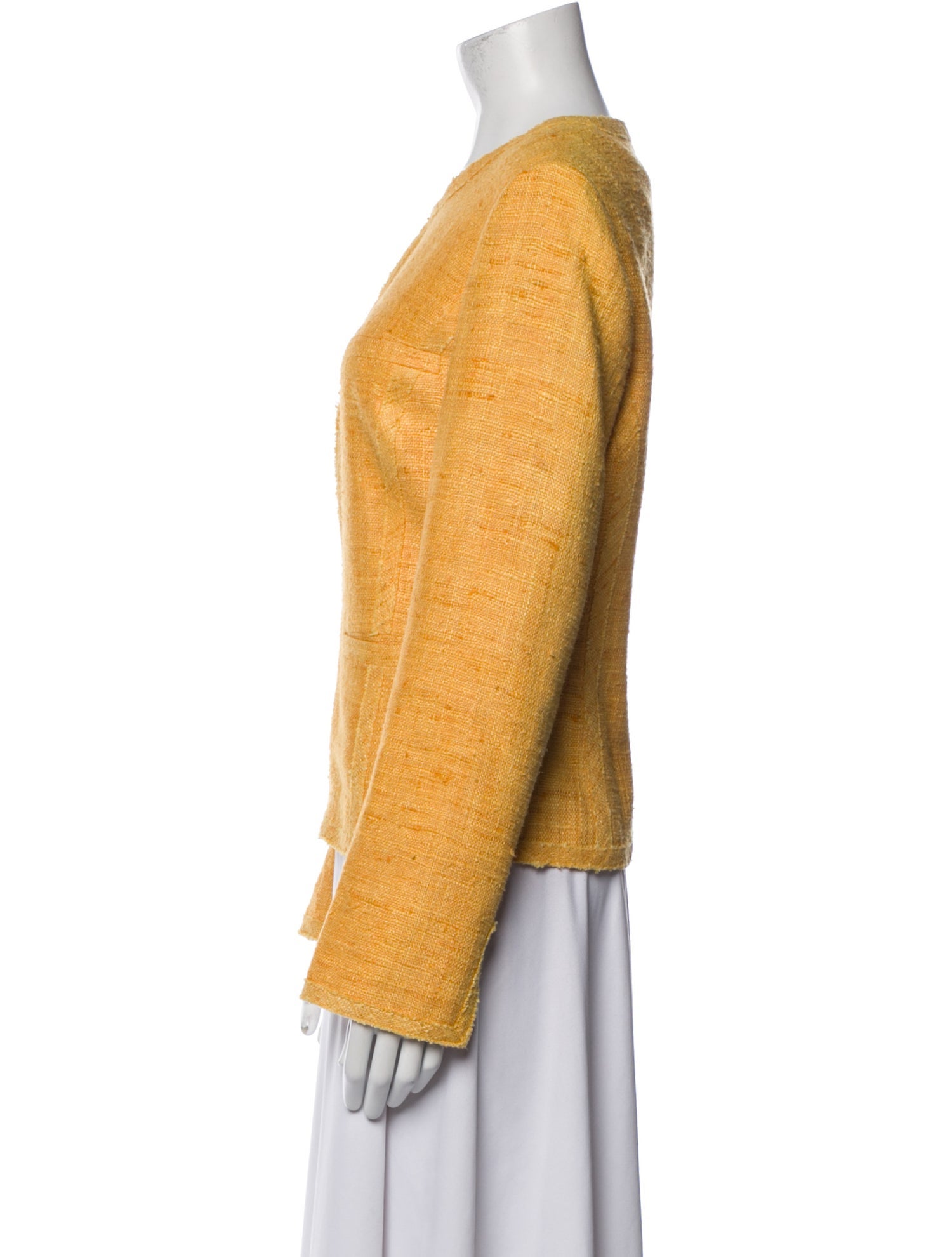 John Carlisle Silk Tweed Pattern Evening Jacket w/ Tags