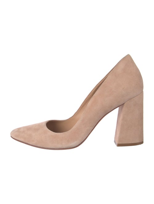 John Carlisle Suede Pumps