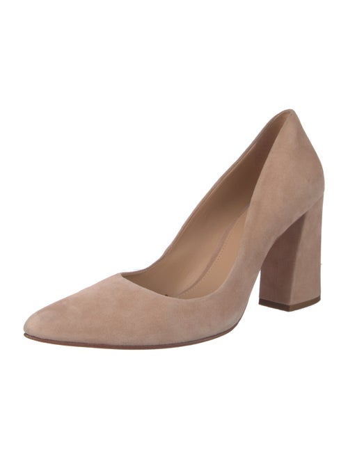 John Carlisle Suede Pumps