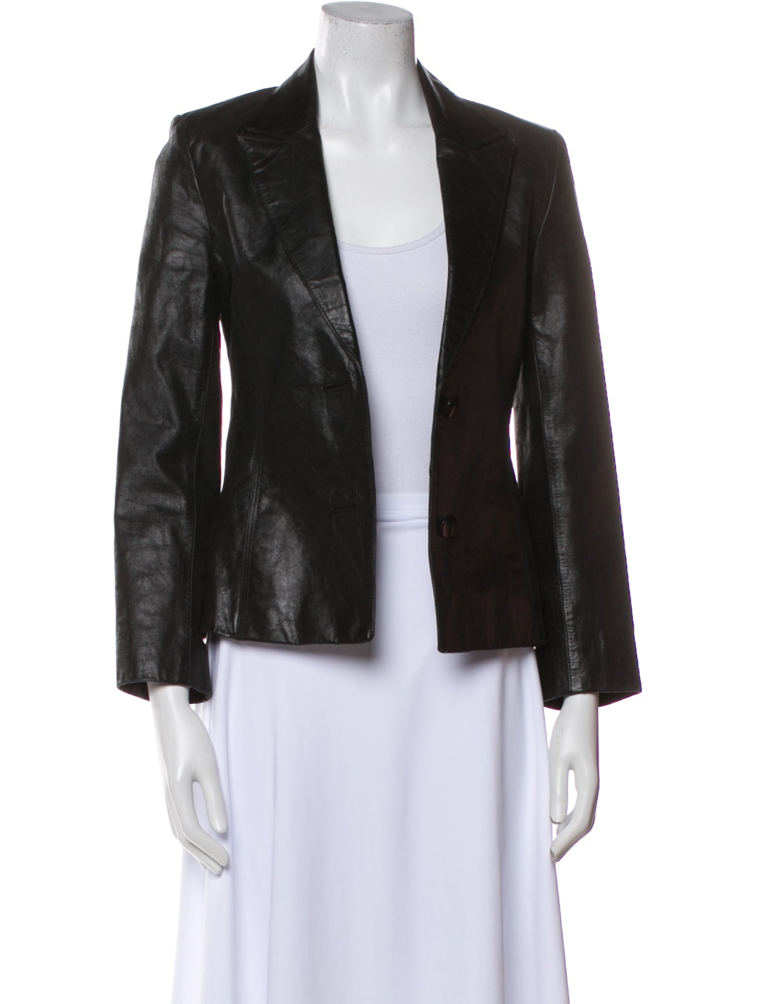 John Carlisle Vintage Leather Evening Jacket