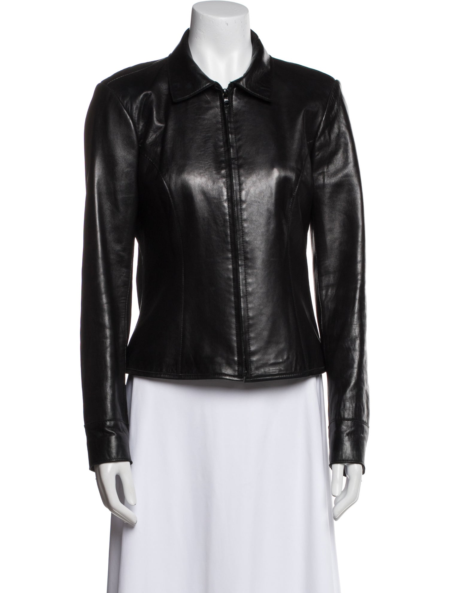 John Carlisle Leather Biker Jacket