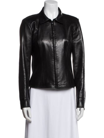 John Carlisle Leather Biker Jacket