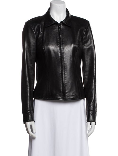 John Carlisle Leather Biker Jacket
