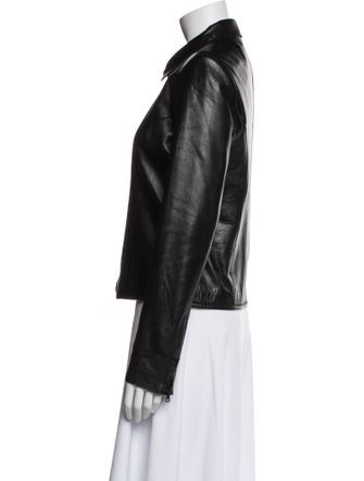 John Carlisle Leather Biker Jacket