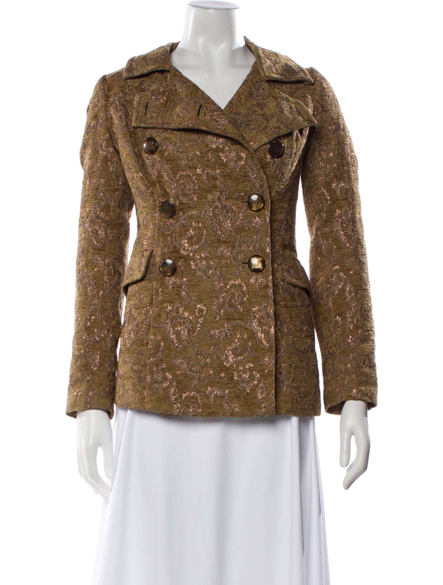 John Carlisle Tweed Pattern Blazer