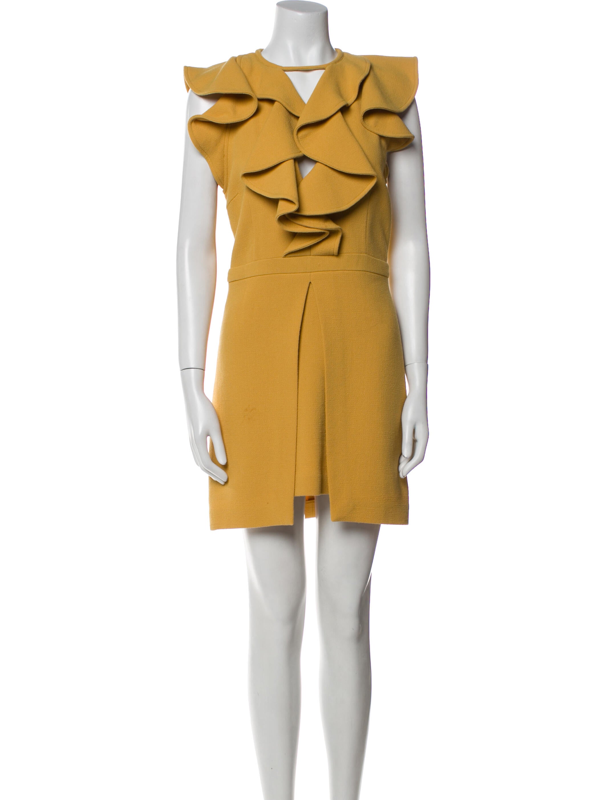 Jo No Fui Virgin Wool Mini Dress