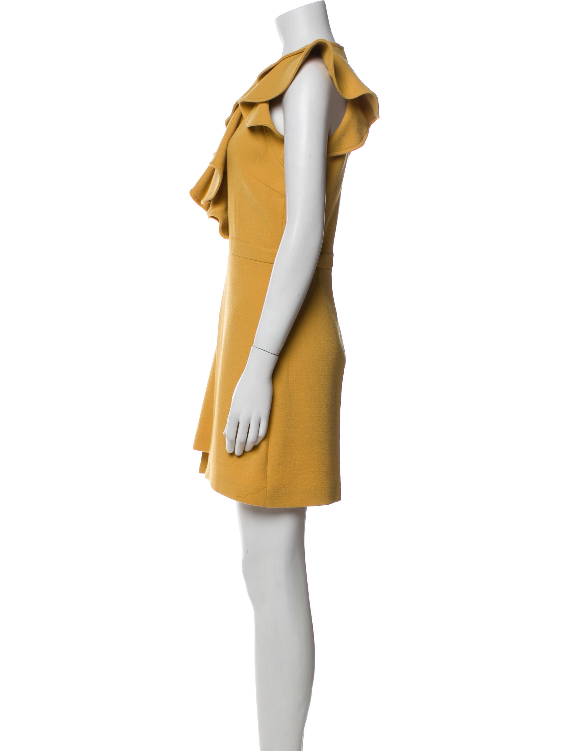 Jo No Fui Virgin Wool Mini Dress