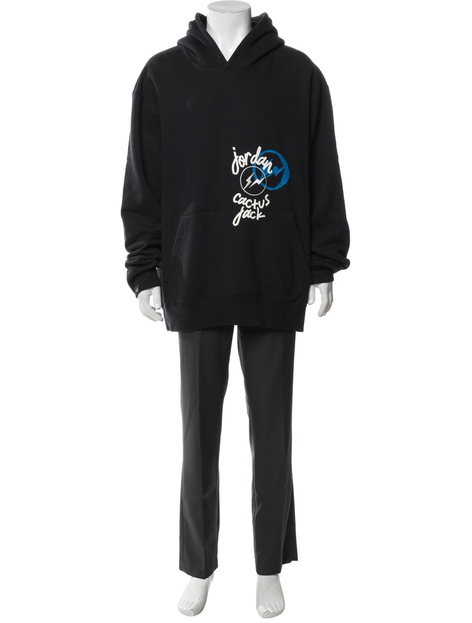 Jordan x Travis Scott x Fragment Design Graphic Print Parka