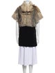 Jo Petters Lambskin Faux Fur Coat
