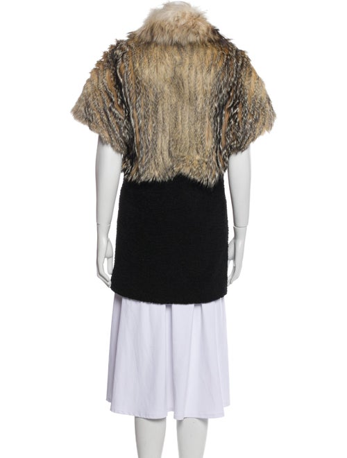 Jo Petters Lambskin Faux Fur Coat